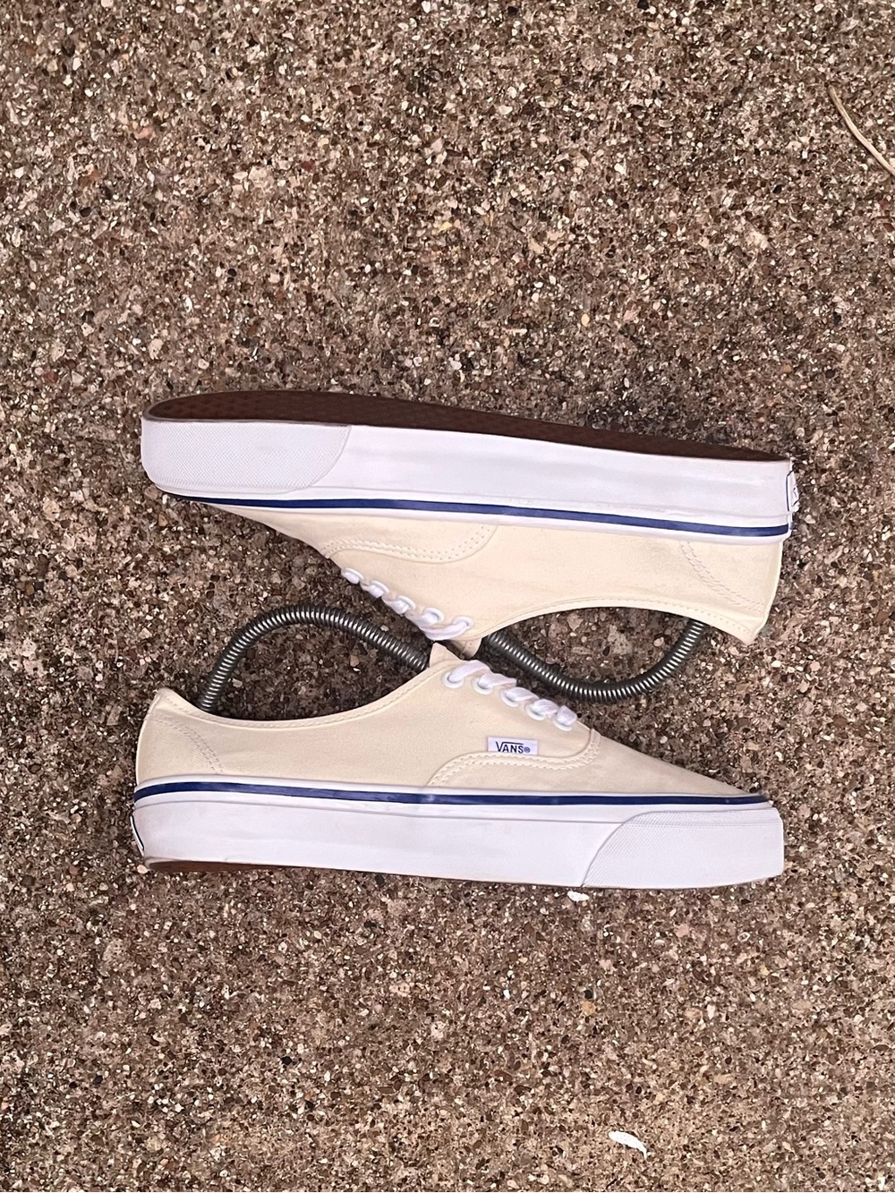 Vans Authentic Reissue 44 LX in the Off White colorway VN000CQAOFW Men’s 9